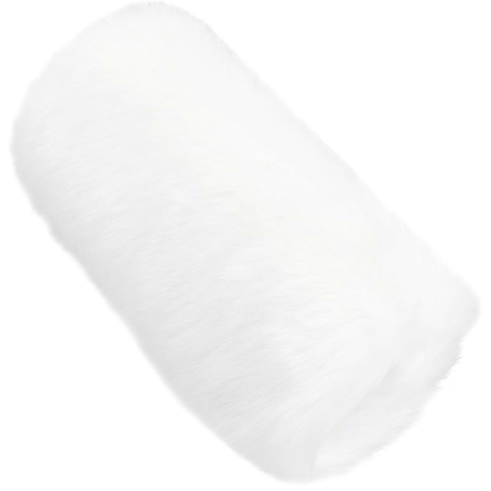 Hand Warmer Bag Portable Hands Muff for Winter Use 4Pcs White Artificial