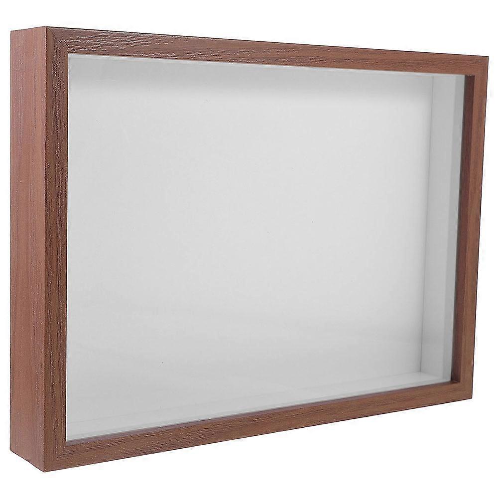 Dried Flower Shadow Box Frame for Display 2Pcs Wooden Photo Frames