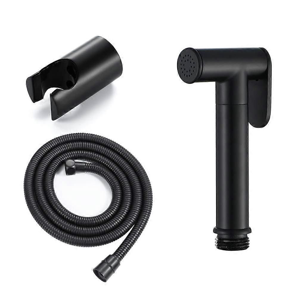 Handheld Bidet Faucet Douche Kit Shower Bidet Sprayer Set With Shower Hose And Base Brass Gold Finish