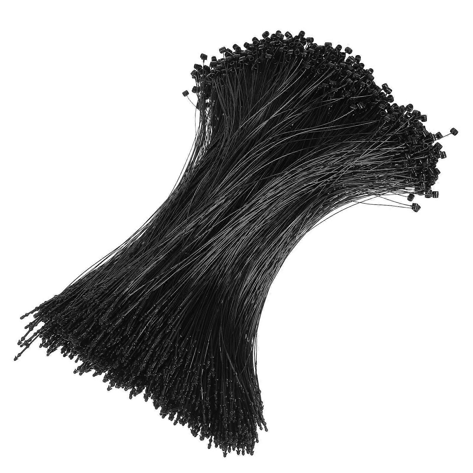 Plastic Tag Fasteners for Retail Use with Security Loops 15000Pcs Black