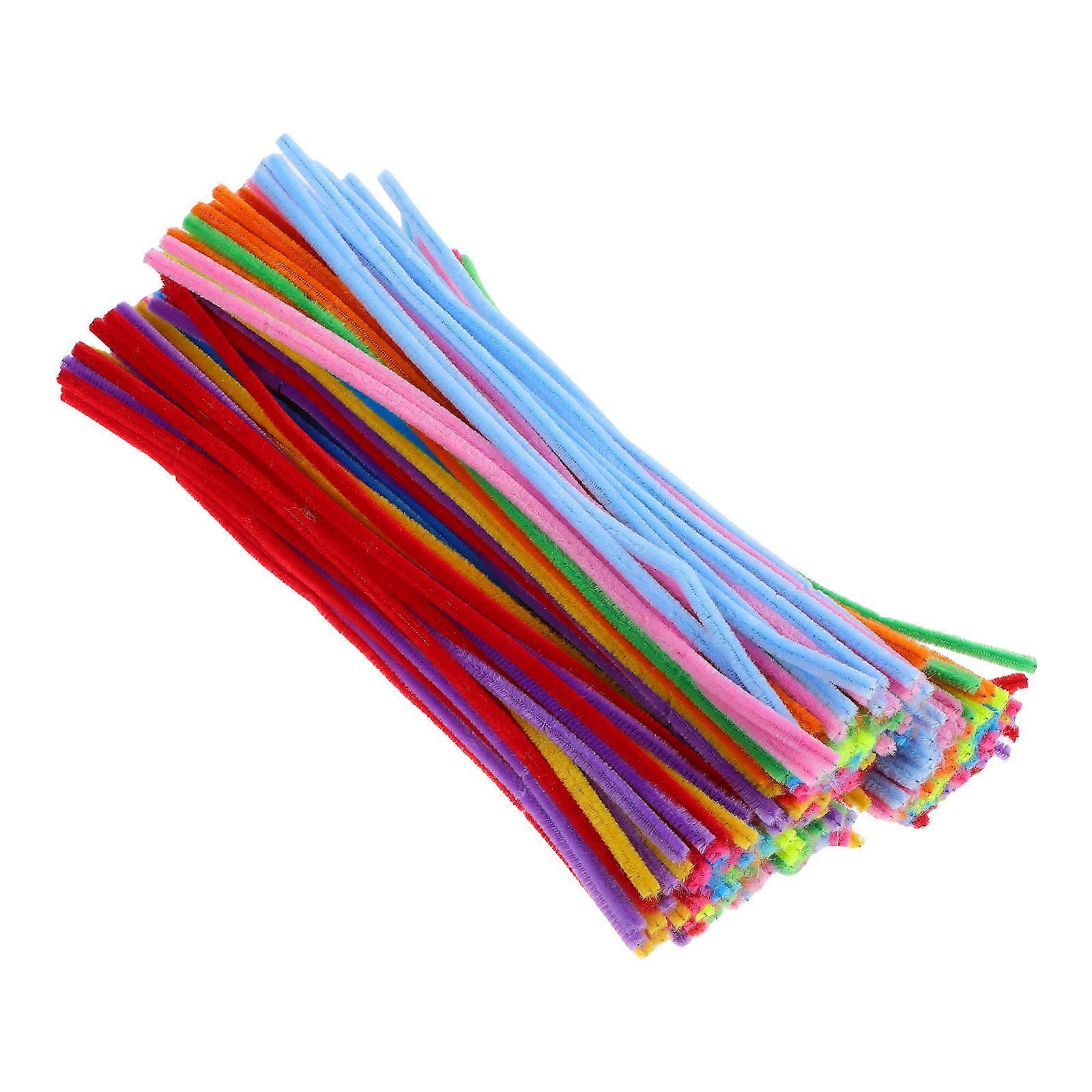 Craft Pipe Cleaners Kit 1000Pcs Multicolor Chenille Fuzzy Stems for Art