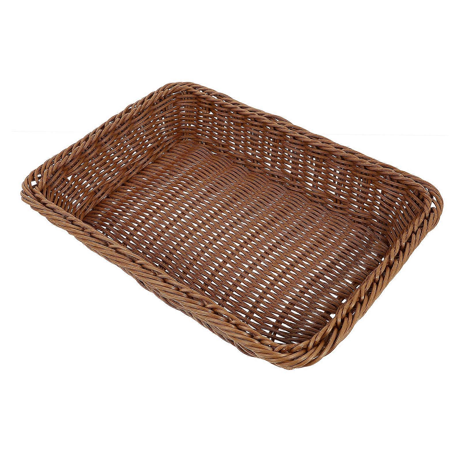 Fruit Basket 1Pcs Brown Fruit Holder for Home Storage