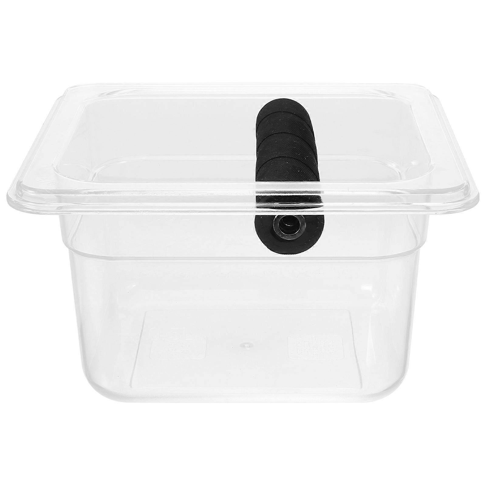 Coffee Grind Bin Suitable For Gardening Occasions With Certified Material Transparent 3Pcs