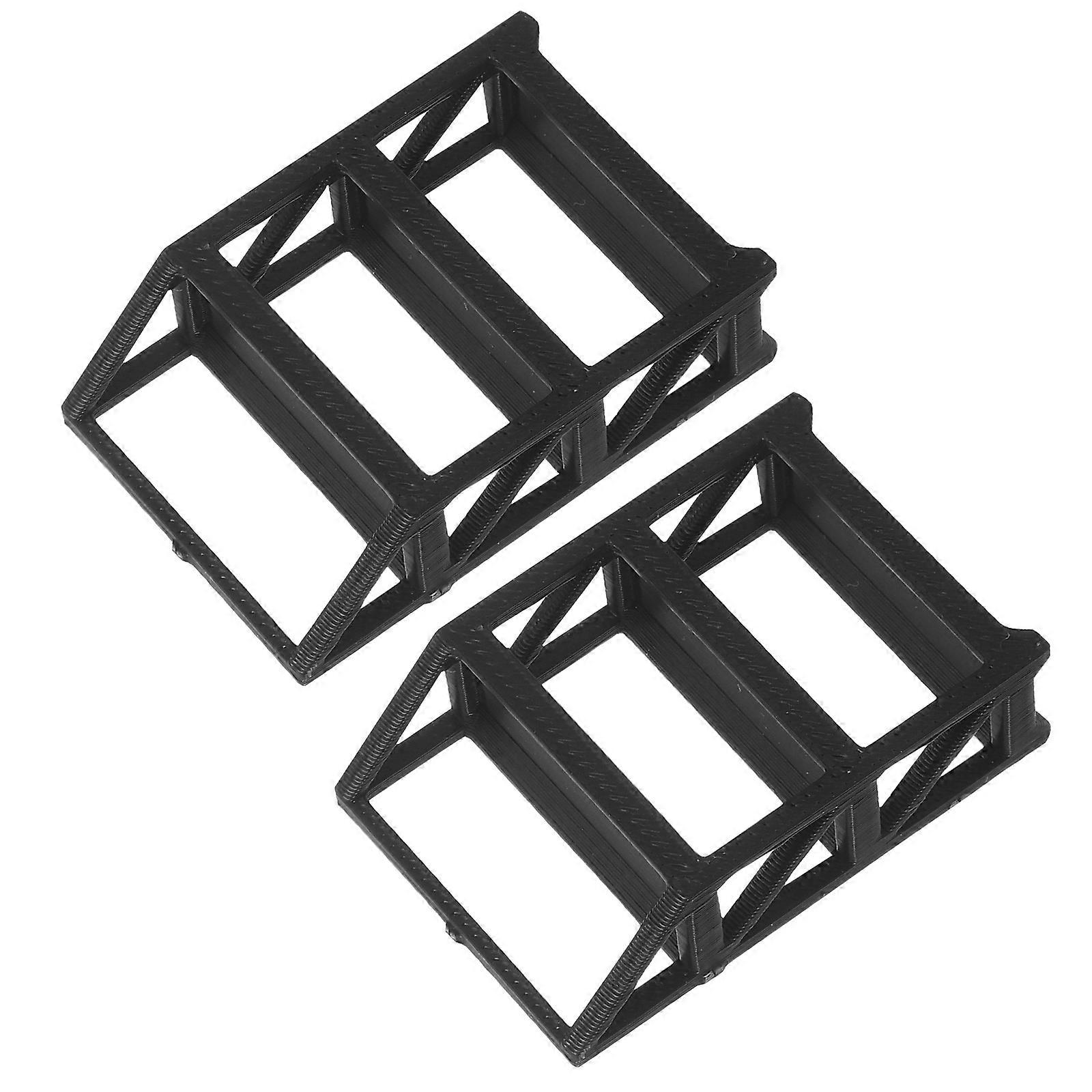 Plastic Model Car Display Shelf for 10Pcs Scale Car Storage