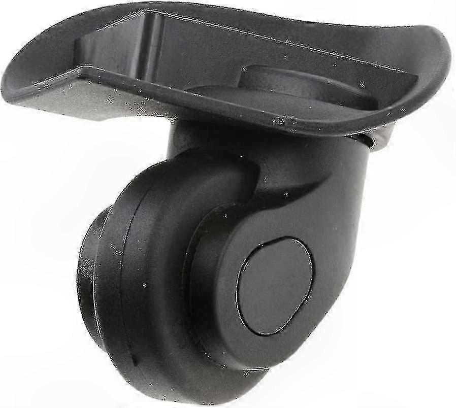 2-Pack A20 Silent Wheels Replacement Casters for Luggage Trolley - Black, Easy Install