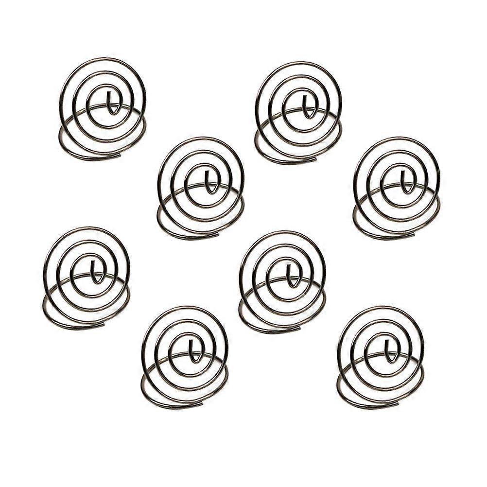 Table Number Holders Stainless Steel Creative Note Clips for 10Pcs Pack