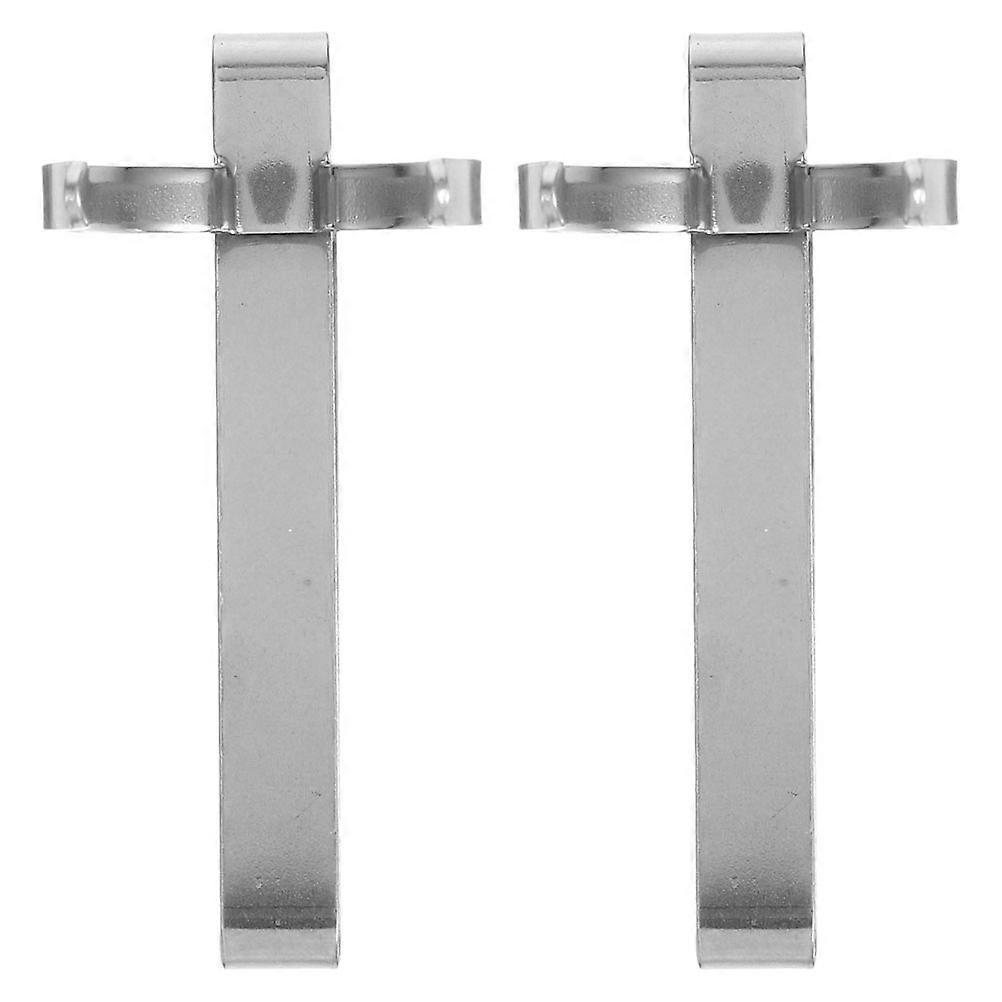 Flashlight Waist Clip Small Clip Flashlight Work Environments Practical Design Clamp Design 2Pcs