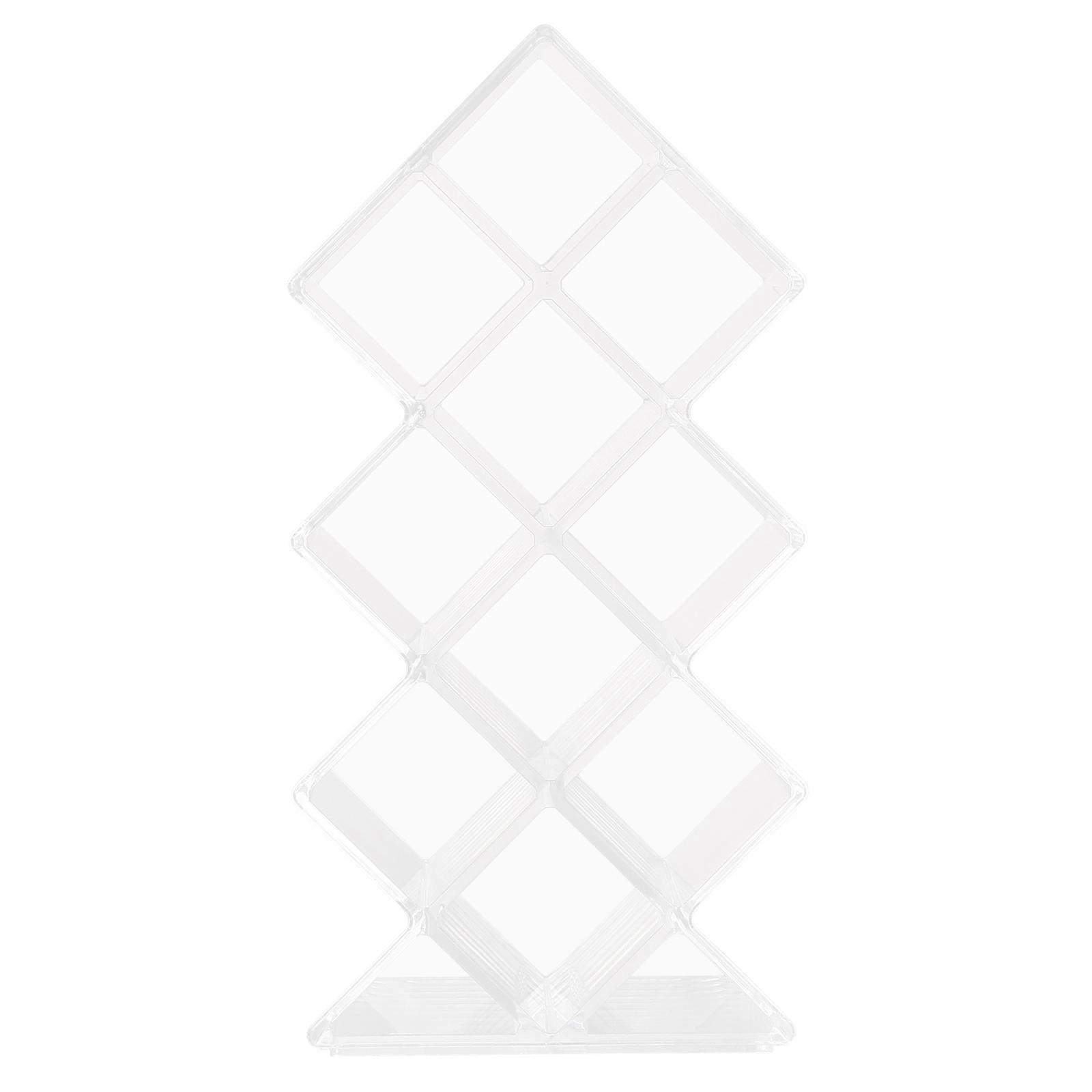 Lipstick Storage Container Desktop Box for Home Use 2Pcs Transparent Type