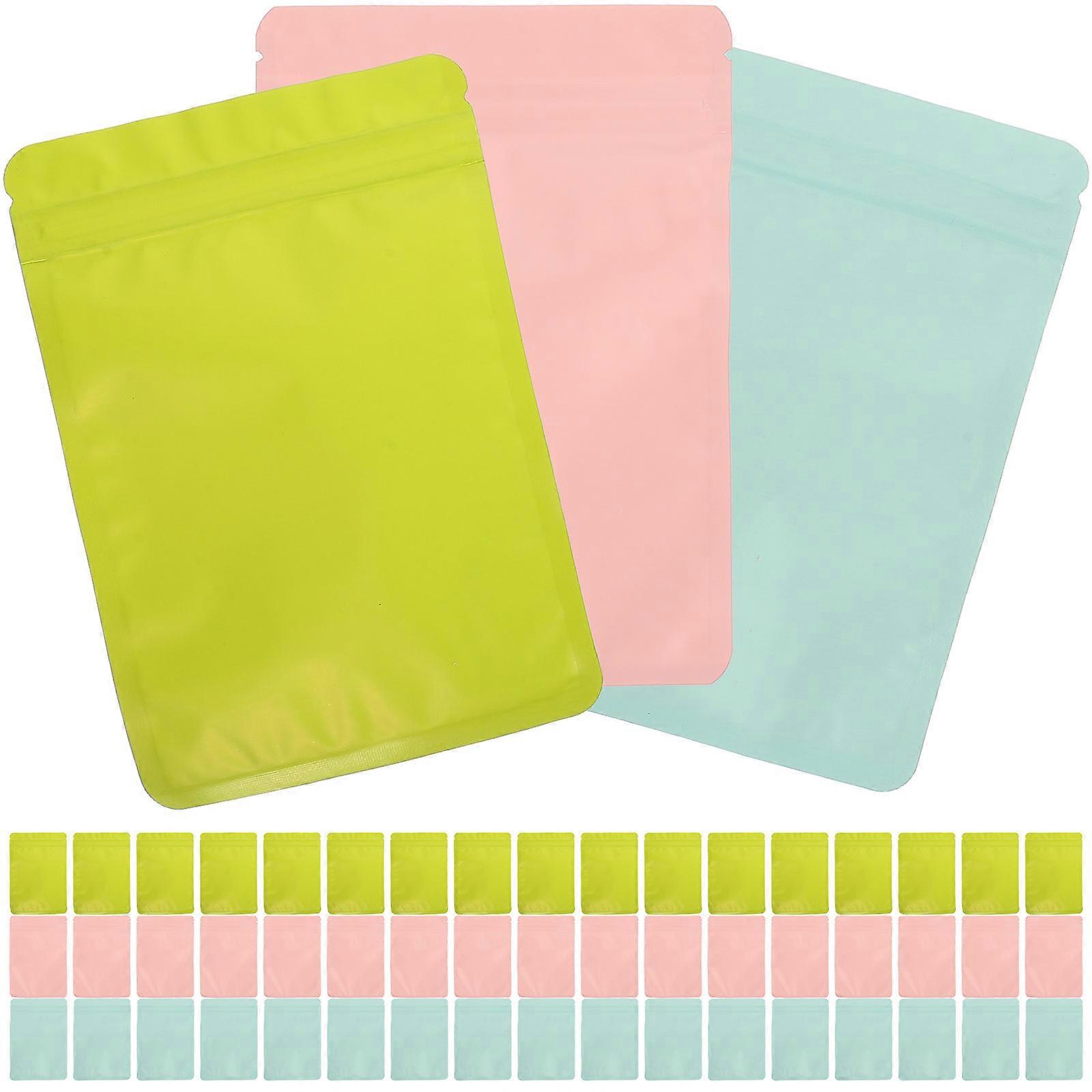 Reusable Plastic Food Bags 750 Pcs Assorted Color Tear Resistant Storage Solution For Grains And Coffee Beans