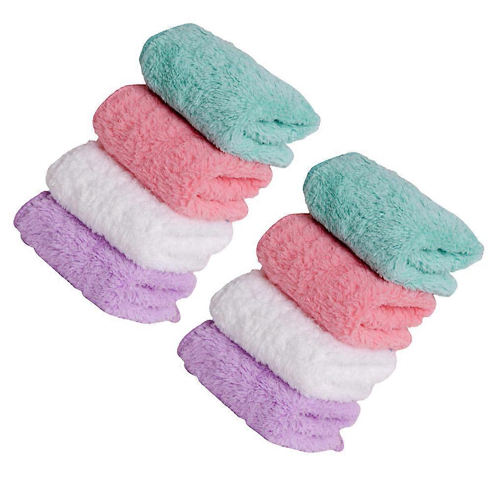 Children Saliva Towels for Facial Use 8Pcs Assorted Color Infants Towels