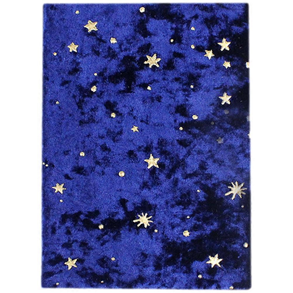 Book Sleeve Cover Fabric Protective for Diary Journal 2Pcs Dark Blue