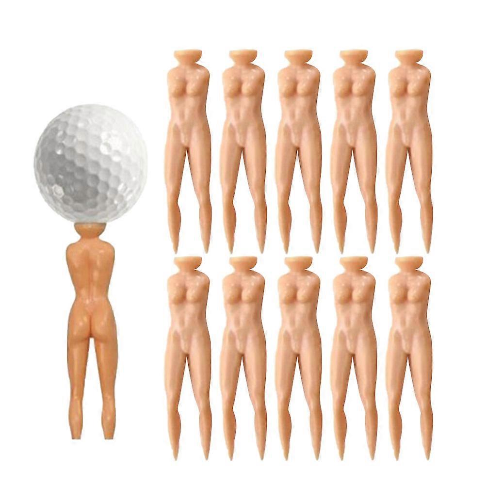 Plastic Tees Girl Tees Protective for Golf 100Pcs Pack Outdoor Use