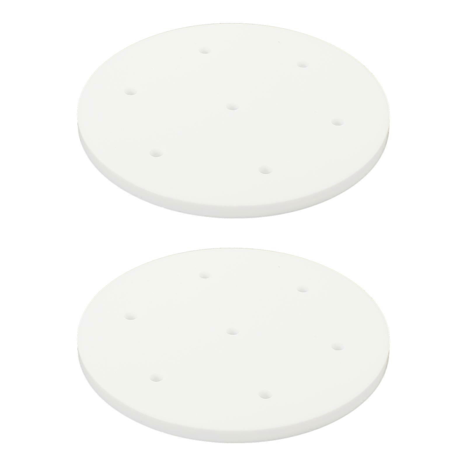 White Lollipop Display Holder Acrylic Stand for Storage Use 4Pcs