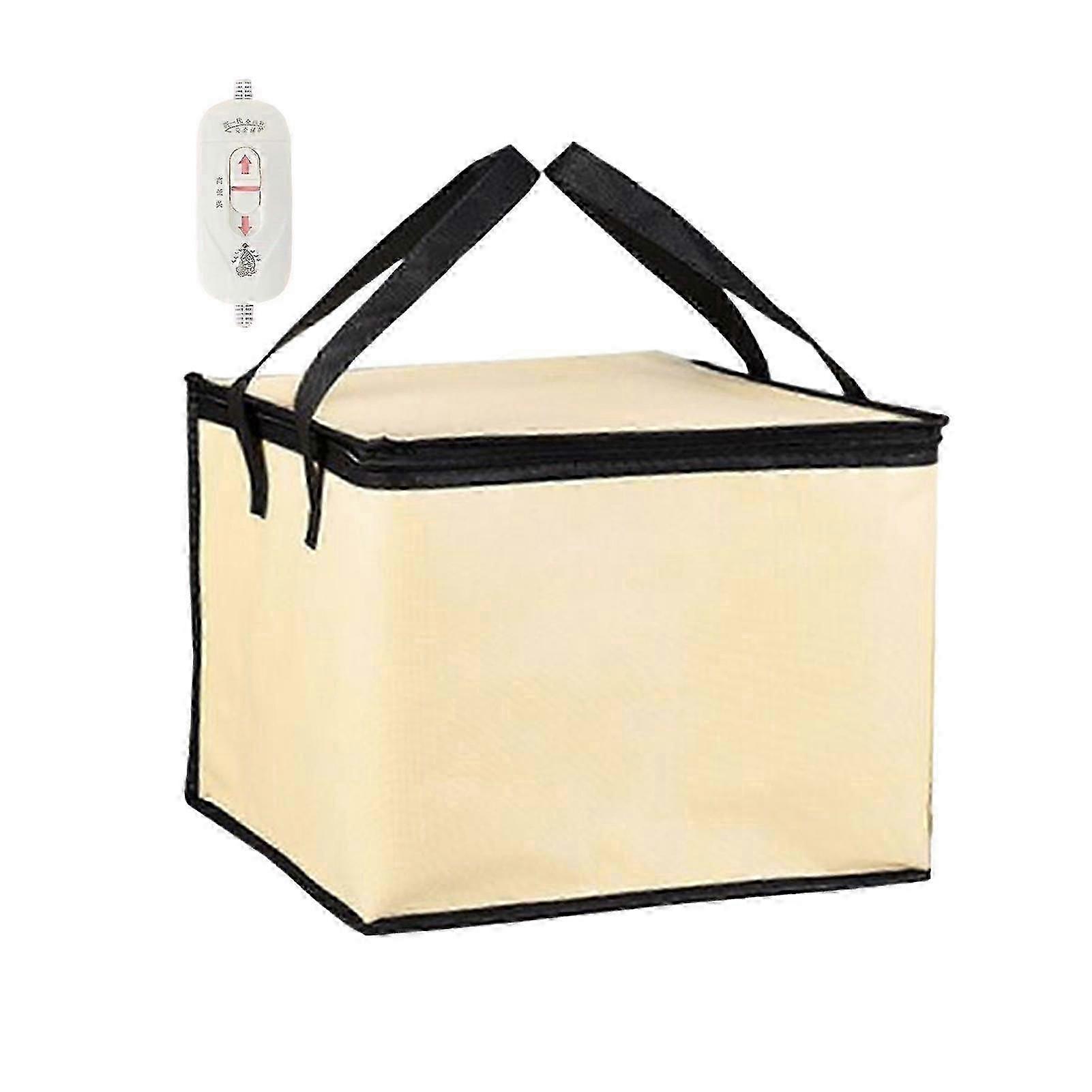 Bread Proofing Box with Temperature Control, Large Capacity Dough Proofer for Bread, Pizza, Yogurt - Aluminum Foil Insulation