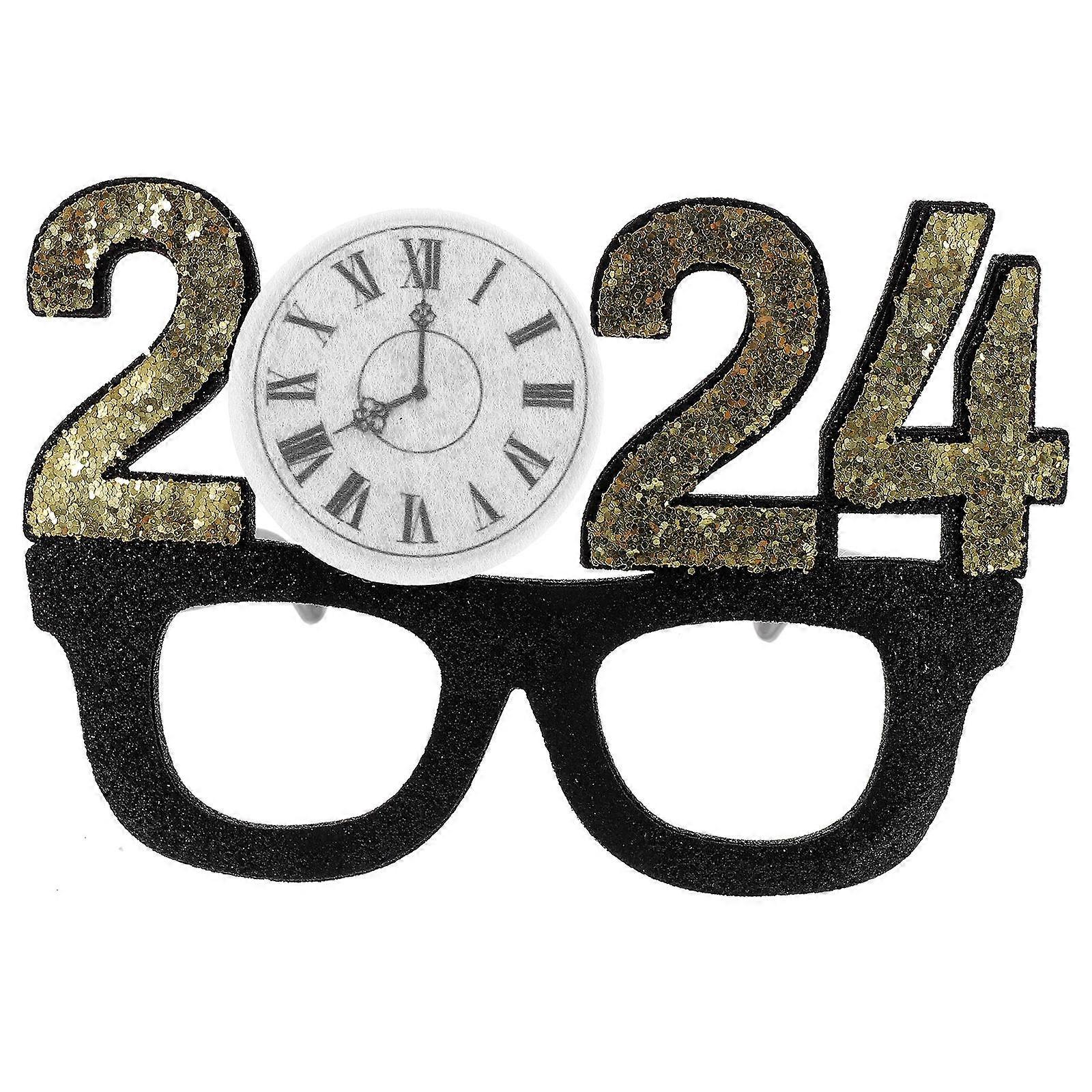 2024 Eyeglasses New Year Party Eyeglasses for Decoration Use Multi Color