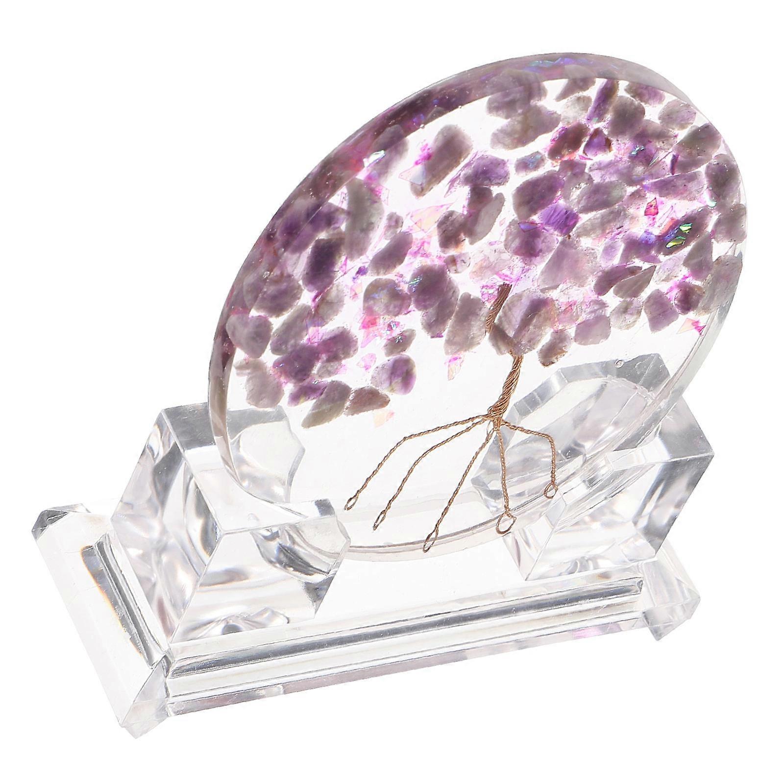 Beautiful Crystals Trees Decoration For Adults Home Decor Multi-color Resin Material 1Set