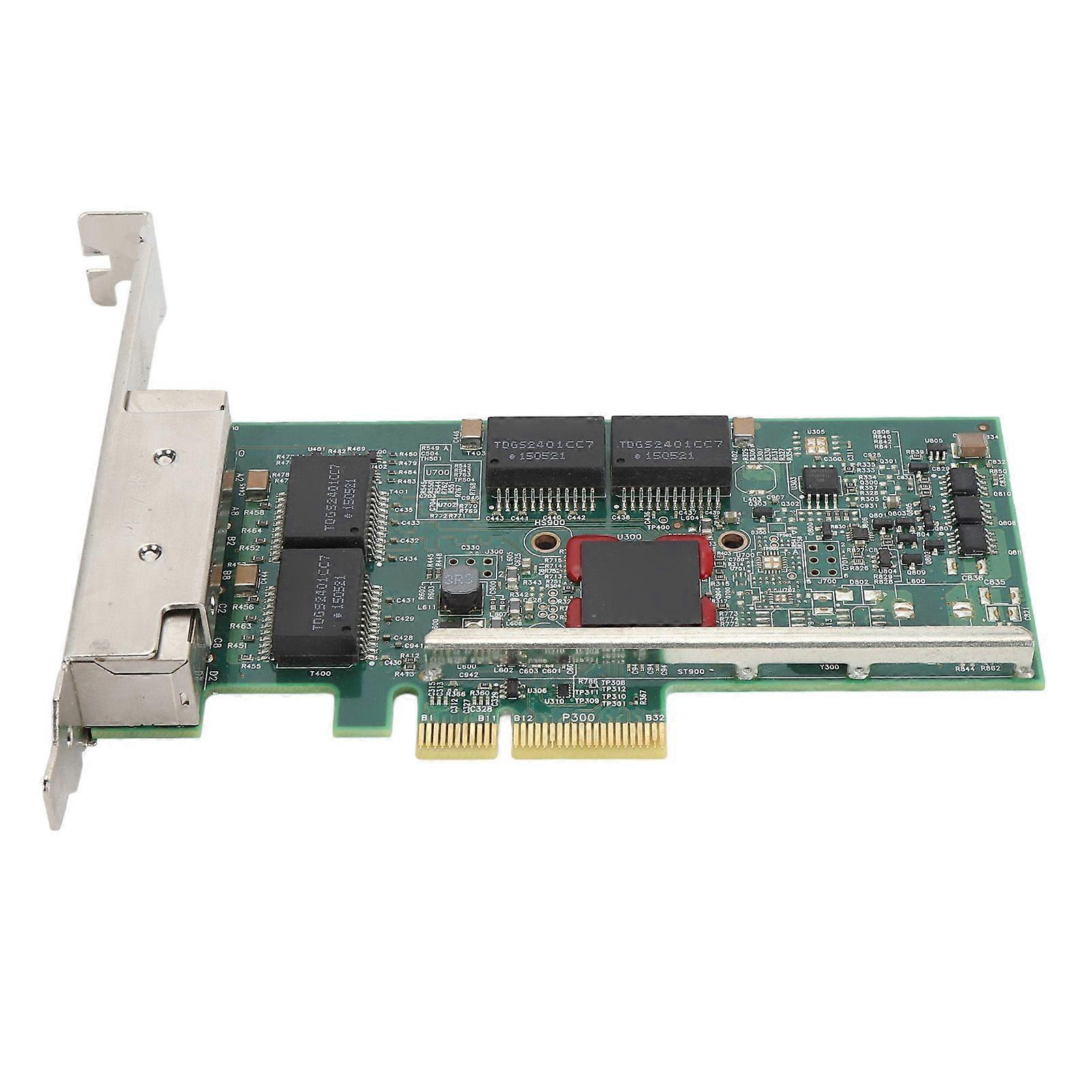 PCIe X4 Network Card BCM5719 Quad Port Gigabit Ethernet Network Card with LED Indicator for Server