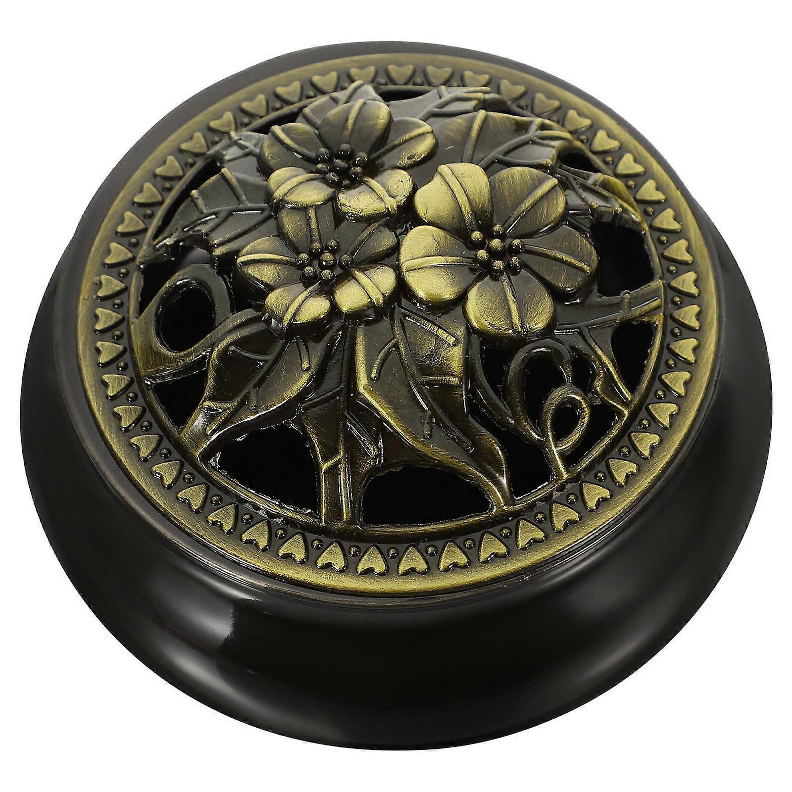 Incense Burner Aroma Diffuser 5Pcs Indoor Censer Ornament For Meditation Room Party Square Shape