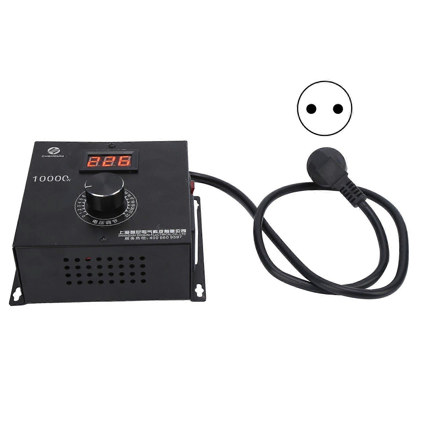 Thyristor Electrical Voltage Regulator HighPower Dimming Speed Regulation with Knob Switch