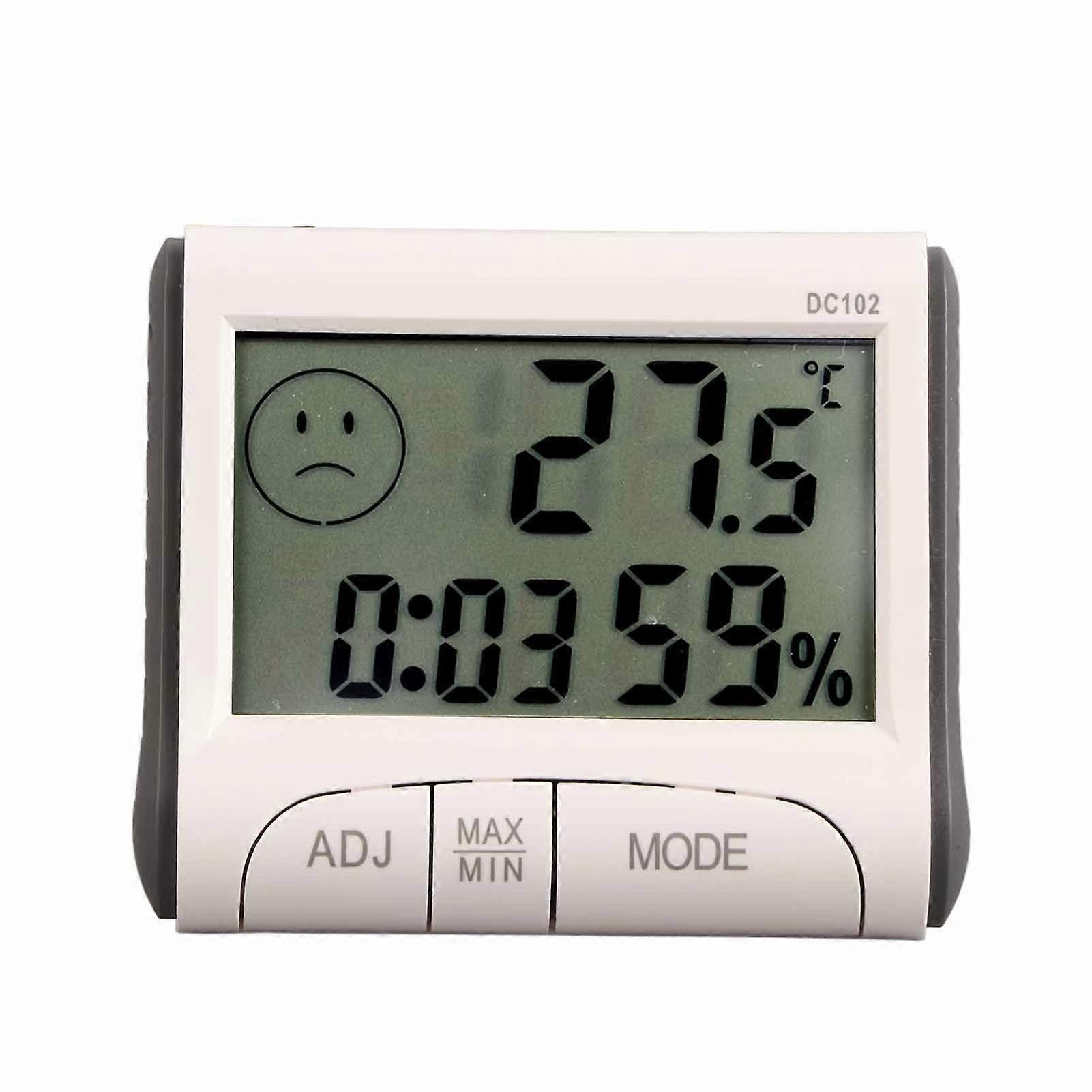 Electronic Thermometer LCD Digital Temperature Tester Wireless Thermometer Hygrometer Humidity
