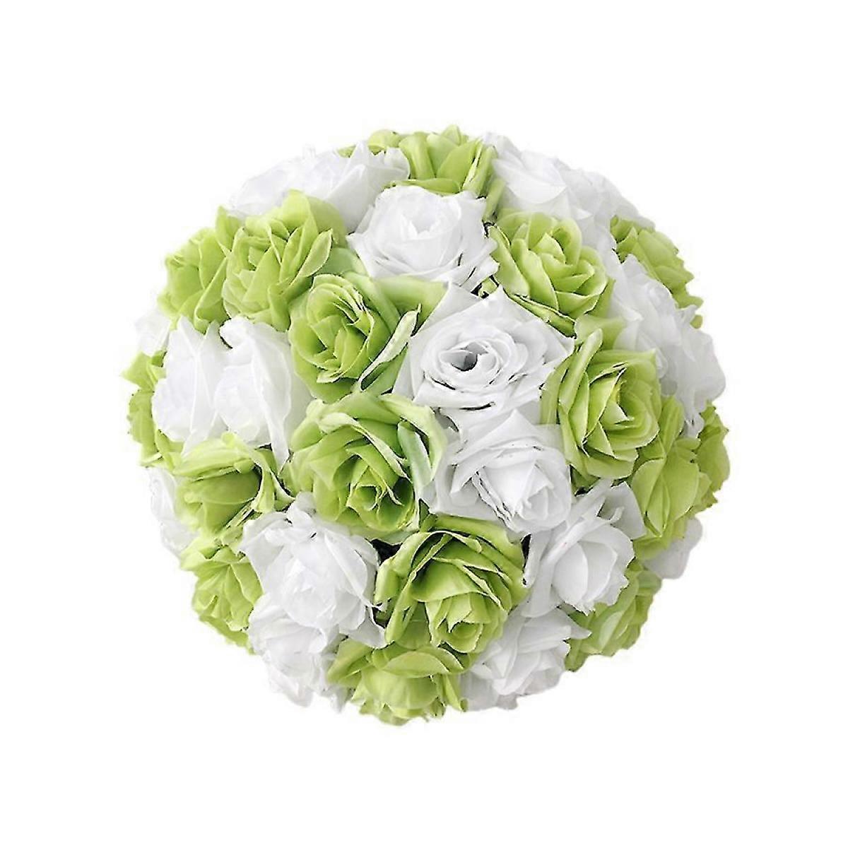 Lightweight 15cm Artificial Rose Ball for Weddings and Parties