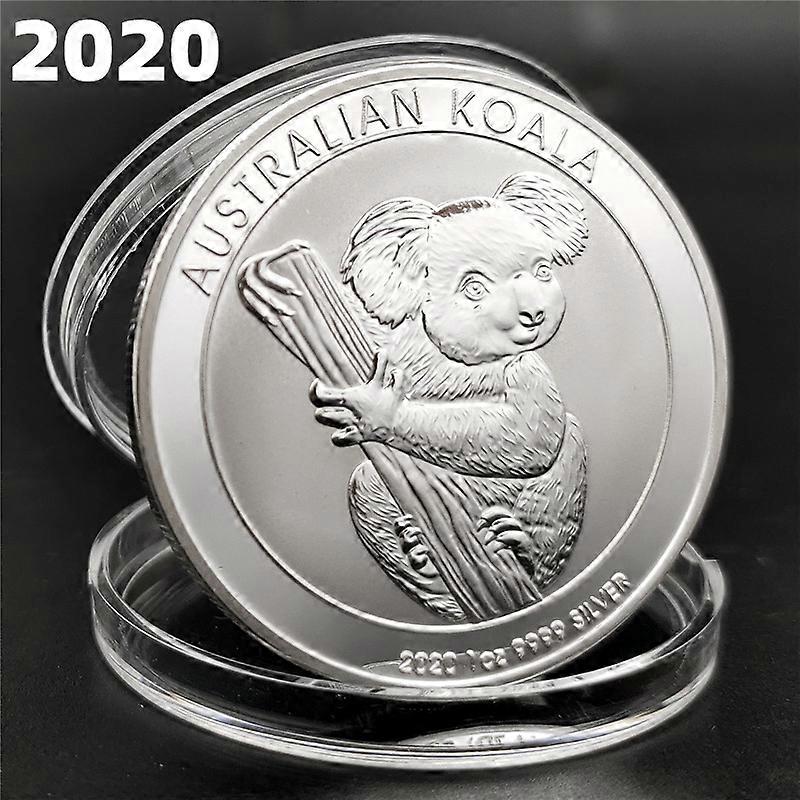 「コアラ」純銀 2020年 オーストラリア・純銀 1ドル 銀貨 ST/BU