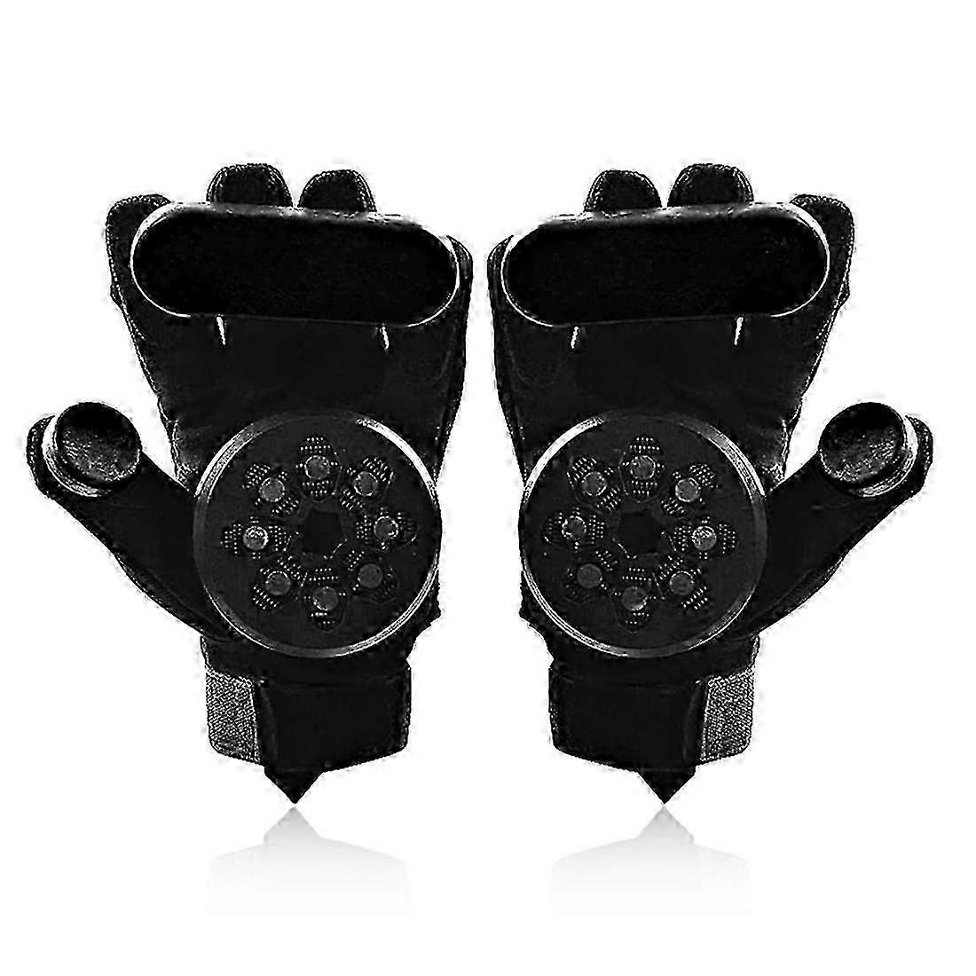 2 Takım Spark Disk, Longboard Yokuş Yukarı Slayt Eldivenleri ve Kaykay Eldivenleri CBst04