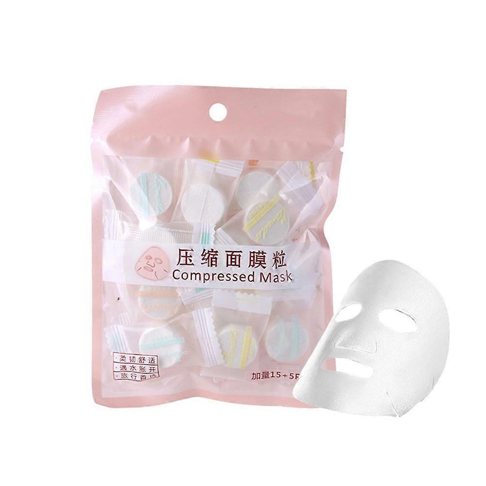 Compressed Mask for Face Care with 40Pcs Nonwoven Facial Masks