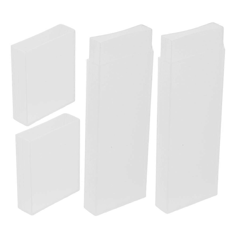 Tongue Holder Plastic Travel Box for 6Pcs Compact Storage