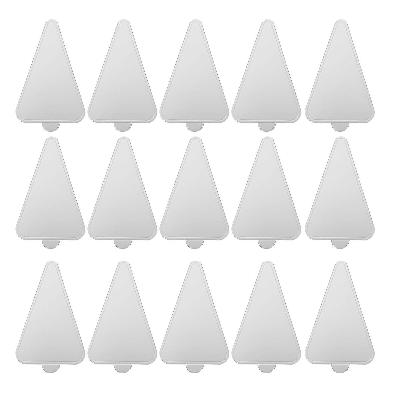 Dessert Liners Rectangle Cake Board Paper Cake Plates Storage Holder Smooth Sanding 100Set