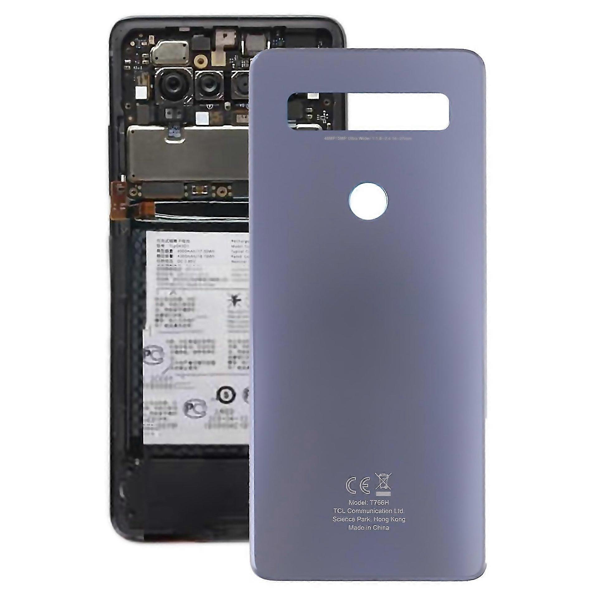 For Compatible Battery Back Cover For Tcl 10 Se T766h_eea Designed For Modern Living