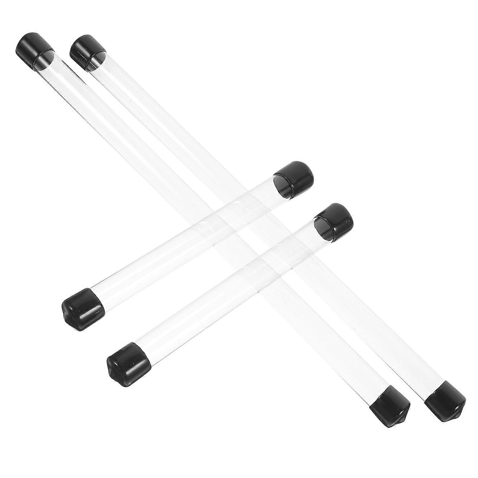 Storage Tube for Incense Stick Portable Design Home Use Assorted Color Plastic Storage Container Protection from Moisture 4Pcs