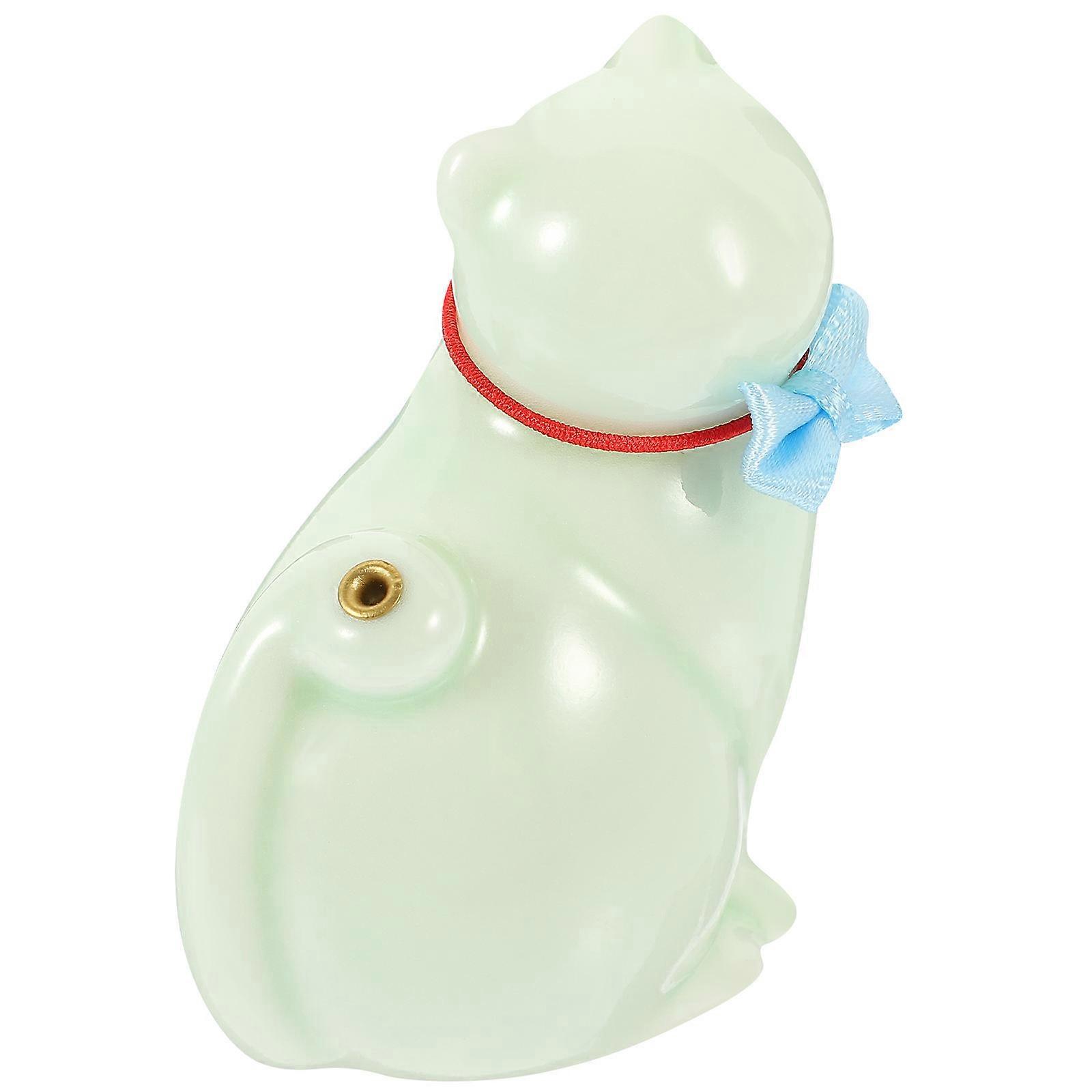 Incense Burner Ceramic Cat Incense Holder for Home Decor 5Pcs Set