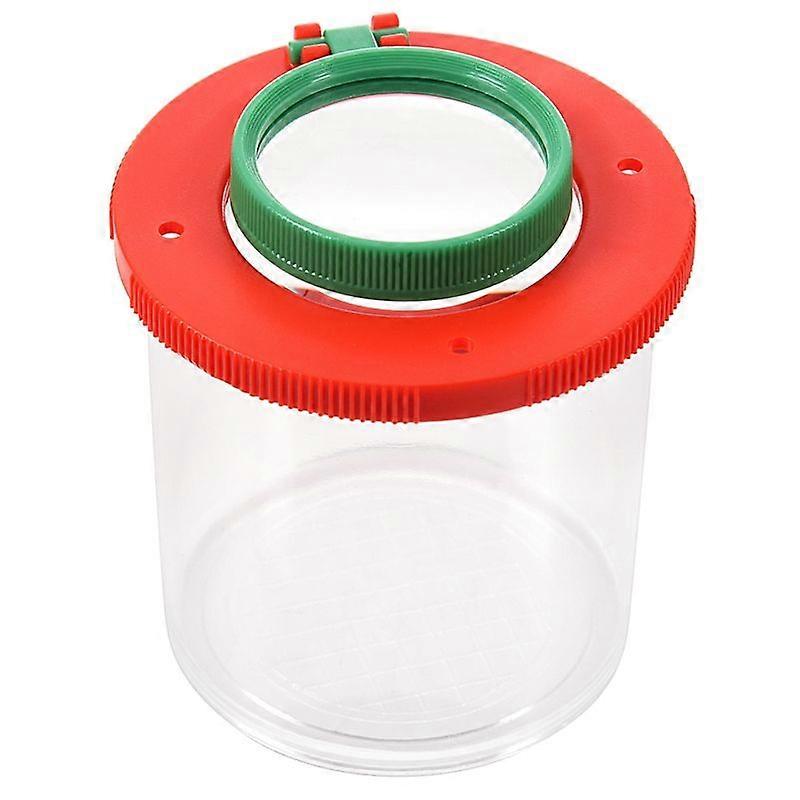 4X Two Lens Insect Viewer Locket Box Magnifier Bug Magnifying Loupe Kid Toy Gift