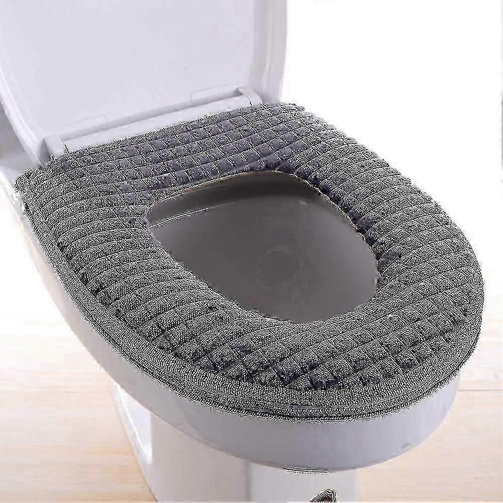 WC-ülőke burkolatok, fürdőszoba puha meleg mosható WC-ülőke fedél párna, meleg WC-ülőke burkolat WC-ülőke fedél WC-ülőke