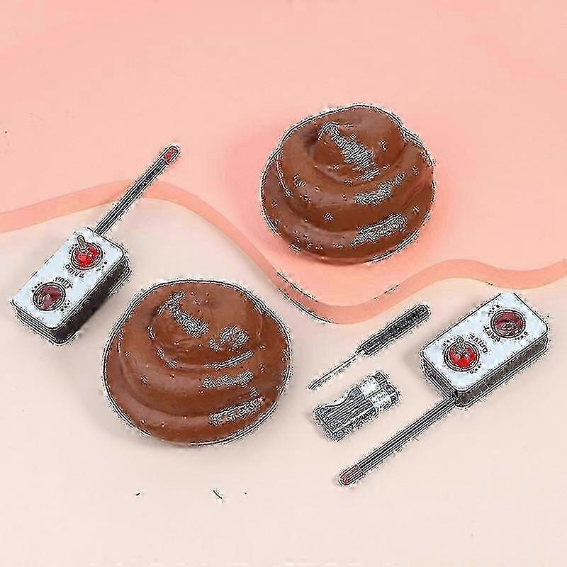 Remote Control Poop Toy Car with Stool for Kids Funny Decompression Toy RC