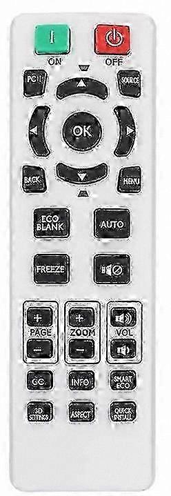Universal Remote Control for Projectors, Compatible with Benq Models, Direct Plug and Play Functionality