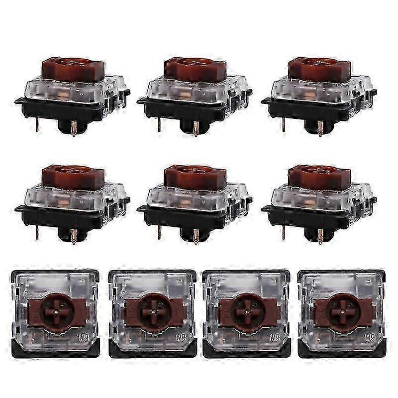 Gateron Mechanical Keyboard Low Profile Switch Red Blue Brown Shaft KS-27 Slim