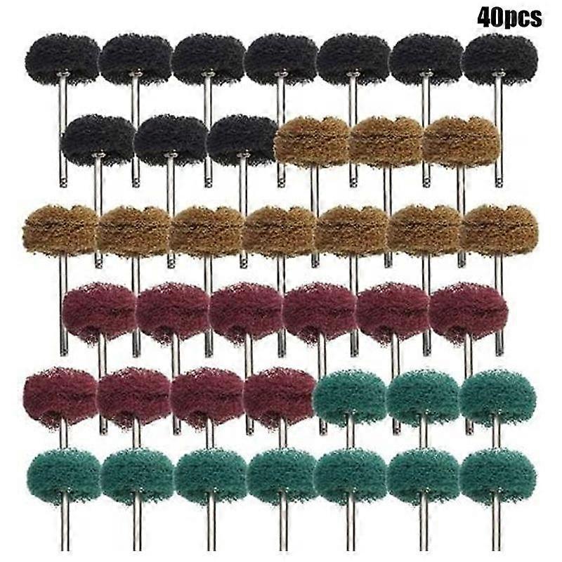 40-piece set, grinding head, polishing wheel