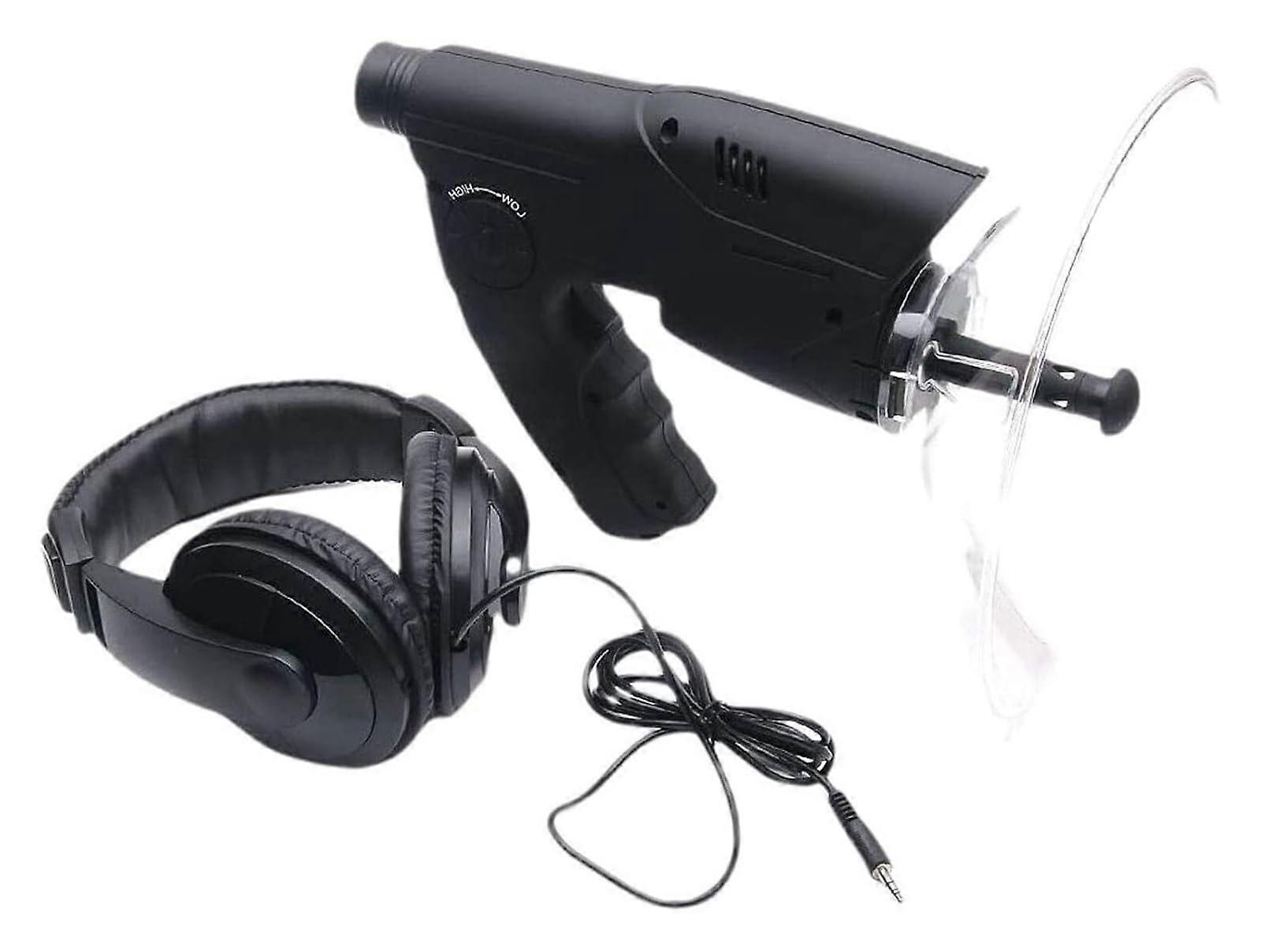 Parabolic Dish Directional Microphone 8x20mm Monocular Birds Listening Telescope Long Range Listening Device Ref: 4641