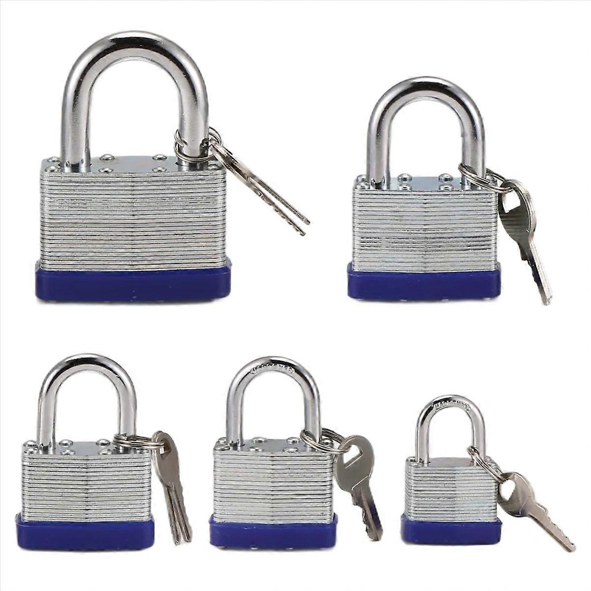 5PCS Outdoor Padlock, Door Lock, Dormitory Lock, Cabinet Lock