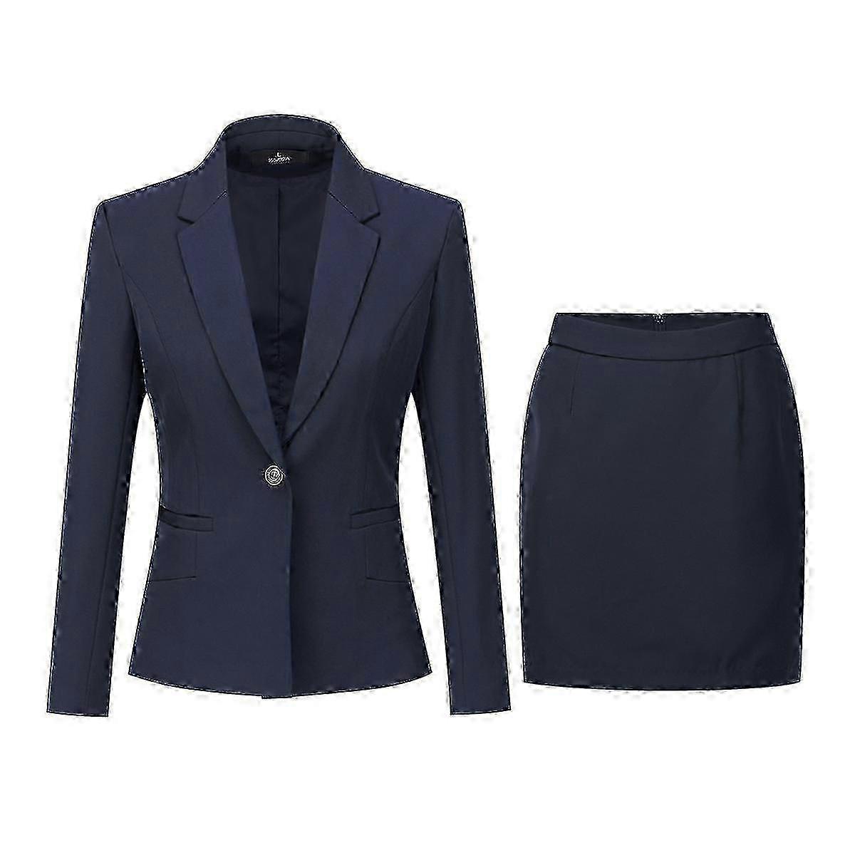 Jupe classique à manches longues Ensemble de costume femme