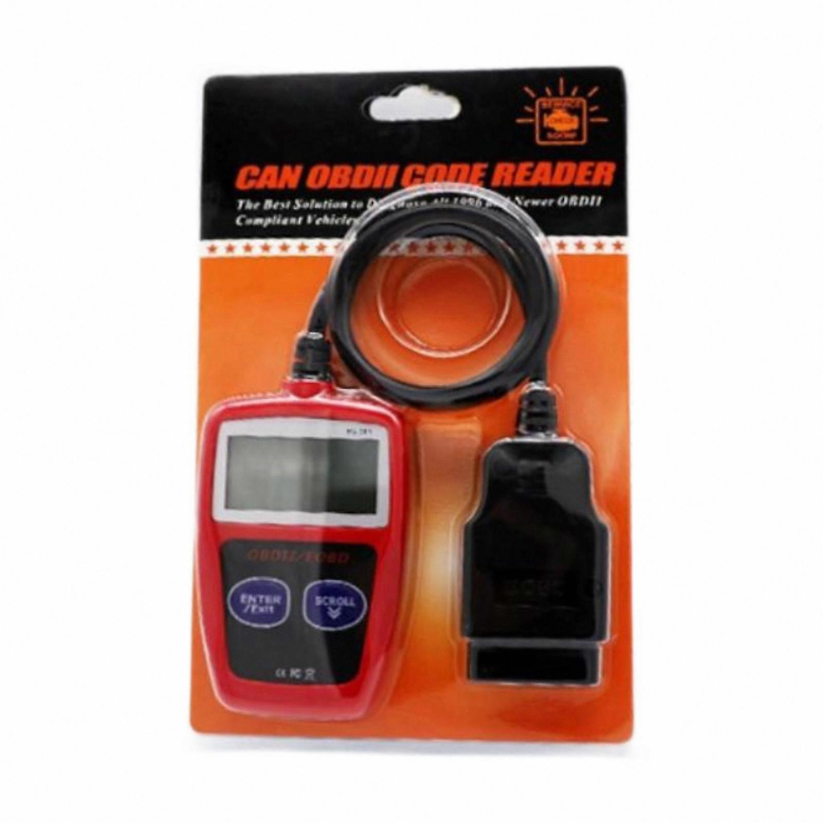 Universal OBD2 Diagnostic Scanner for Vehicle Fault Detection and Freeze Frame Data