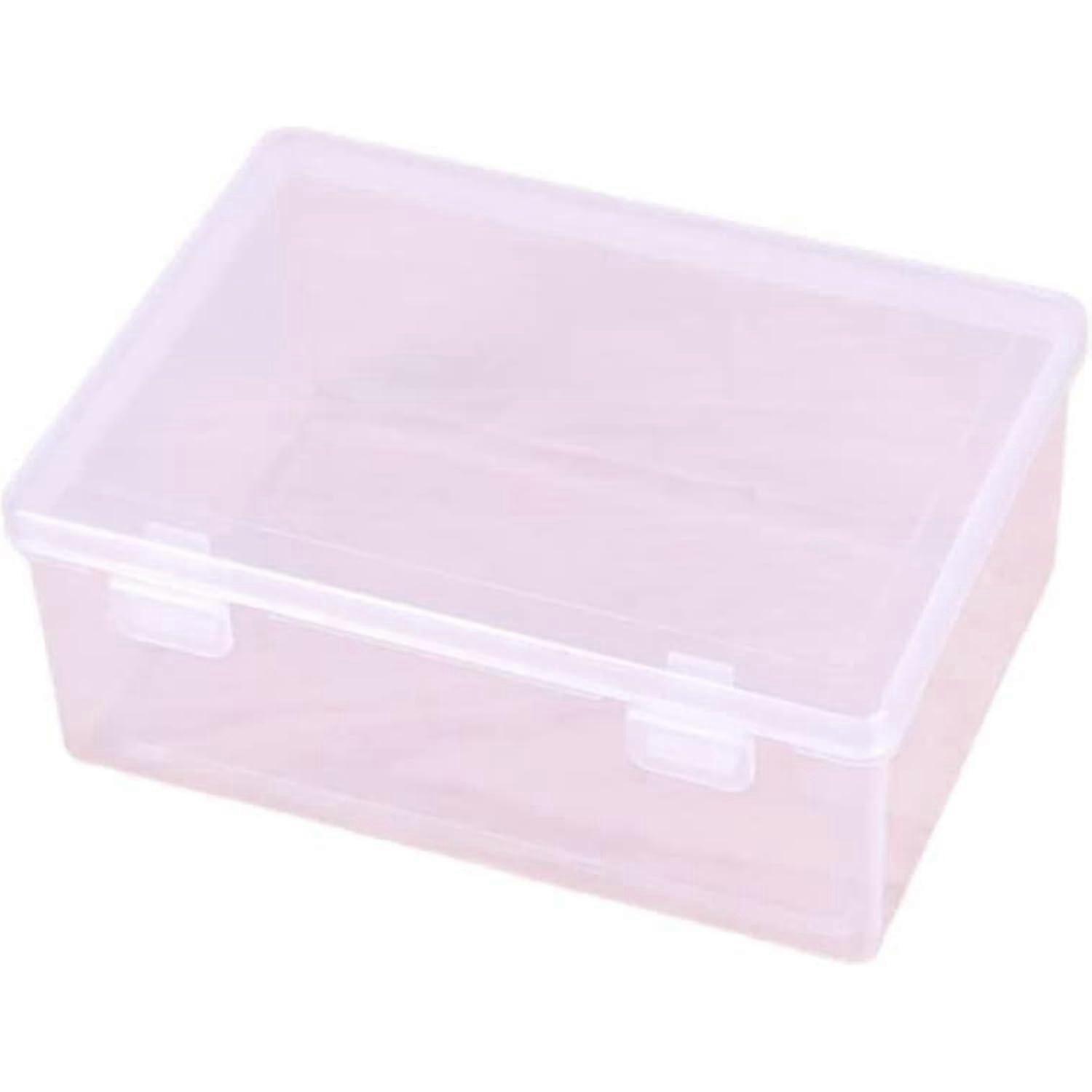Practical Transparent Storage Box with Lid
