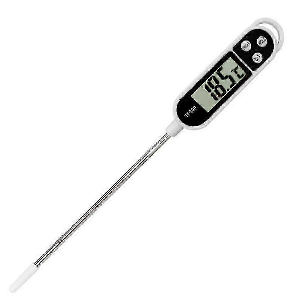 Multi Functional Use Digital Stainless Cooking Thermometer, Professional Grade Sensor with Fast Response, Anti-Corrosion Long Probe &amp; Sa