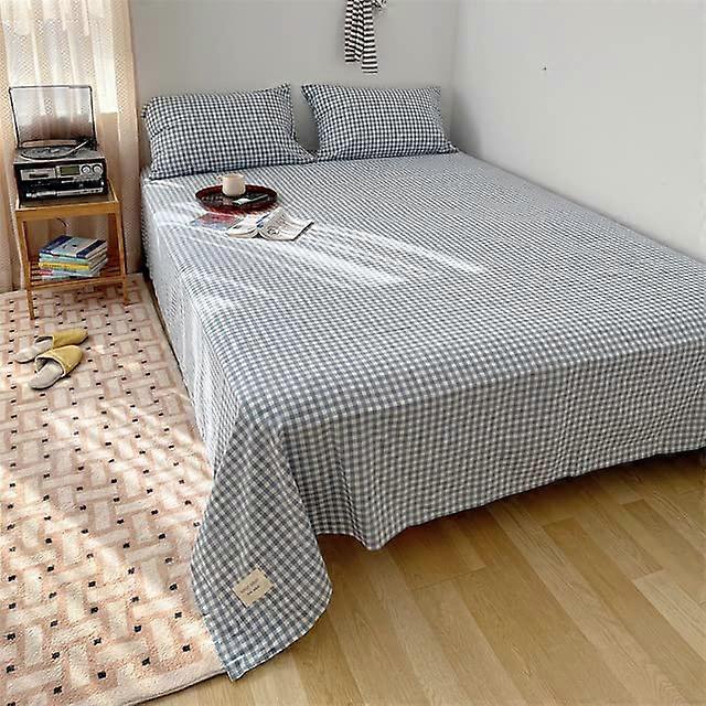 Cotton Flat Sheets SweatAbsorbing Breathable For 12 Person Beds