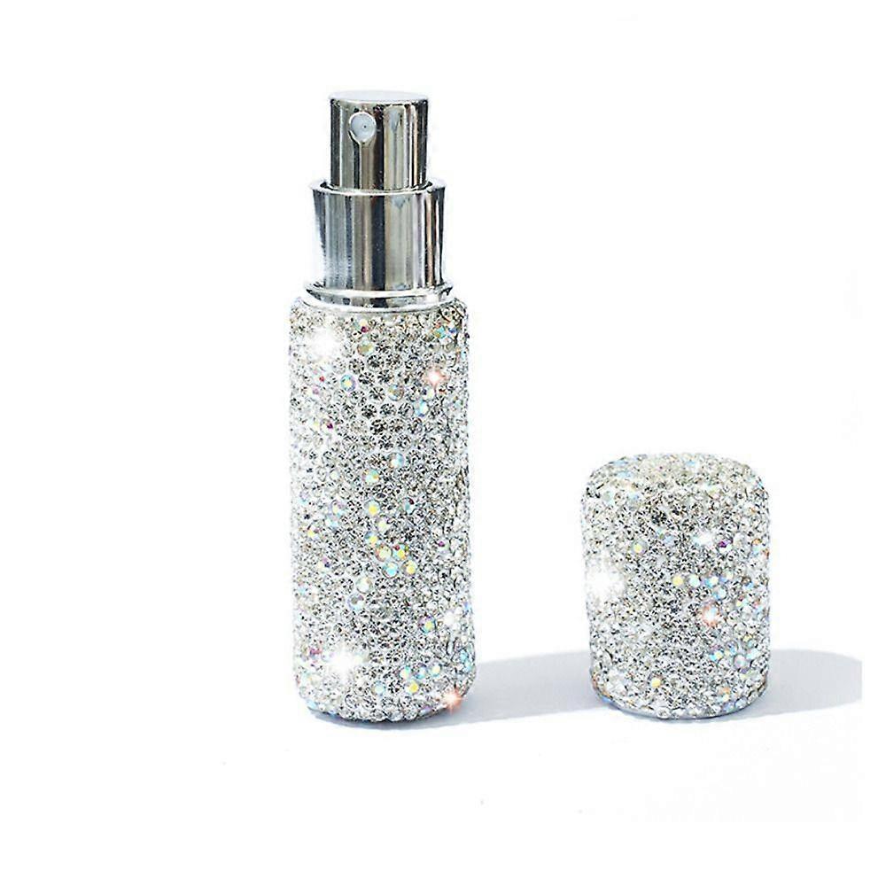 Empty Refillable Bottles Full Rhinestone Cosmetic Refillable Bottles Storage Container