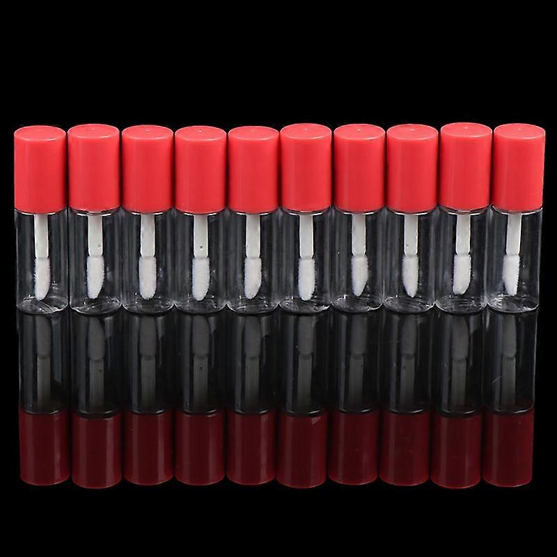 10Pcs 3Ml Empty Lip Gloss Tube Diy Plastic Lip Gloss Bottles Cosmetic Container
