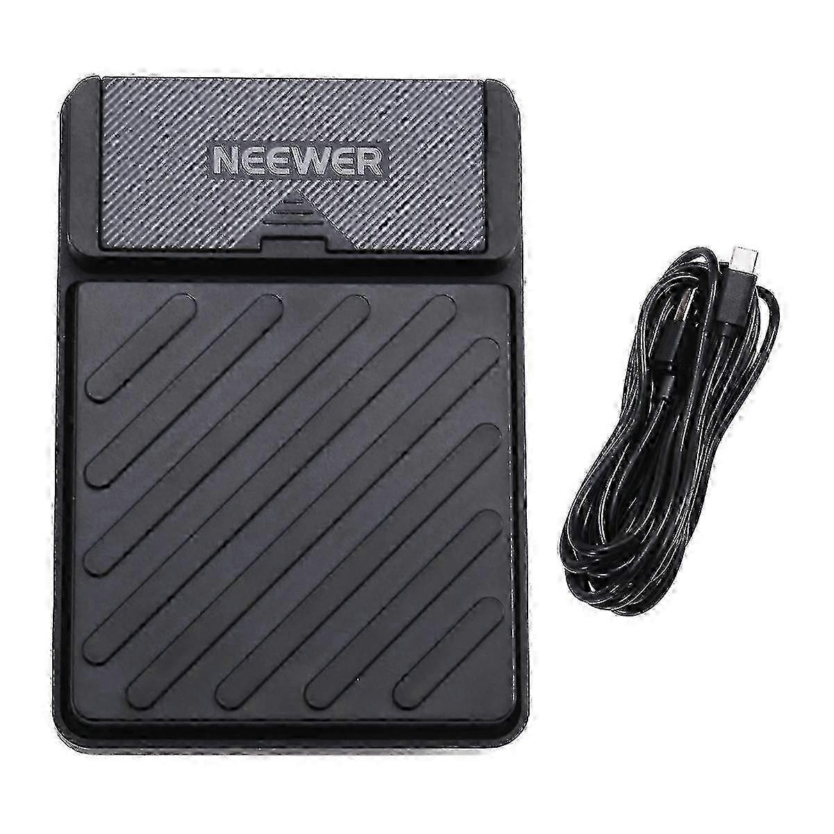 Bluetooth Foot Switch - Silent Remote Control Pedal for Teleprompter App