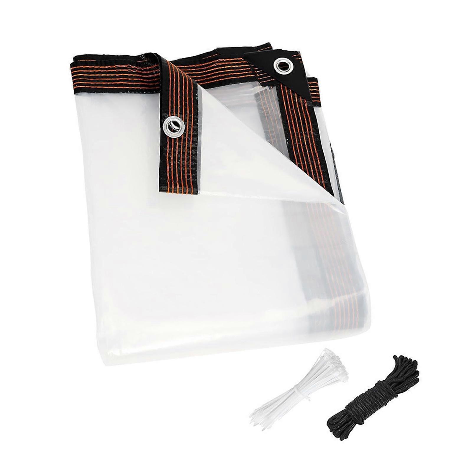 Bâche résistante aux intempéries pour poulailler, conception robuste et indéchirable, abri isolé pour canards, poules et lapins, 3 mètres sur 3 mètres